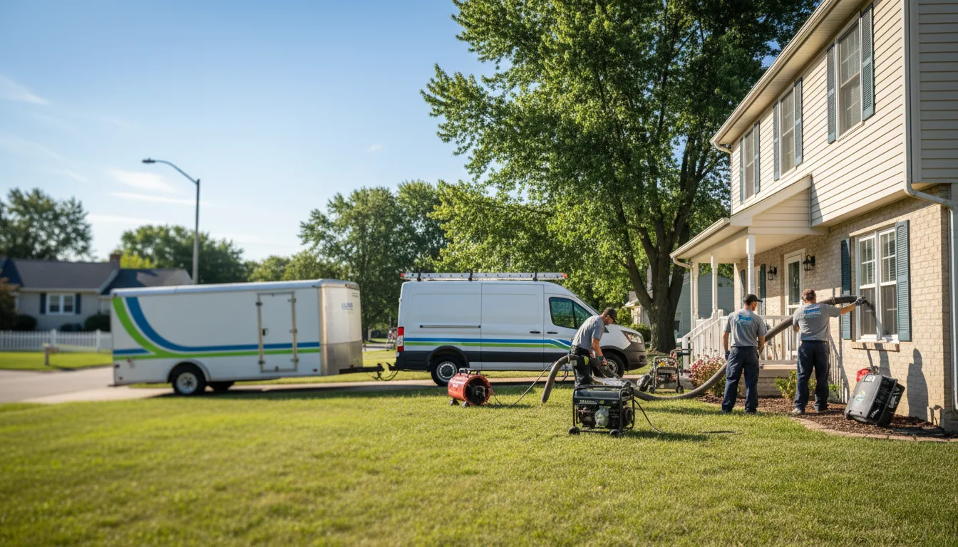 Flooded Basement Restoration And Cleanup With Repair in Lismore, MN near me